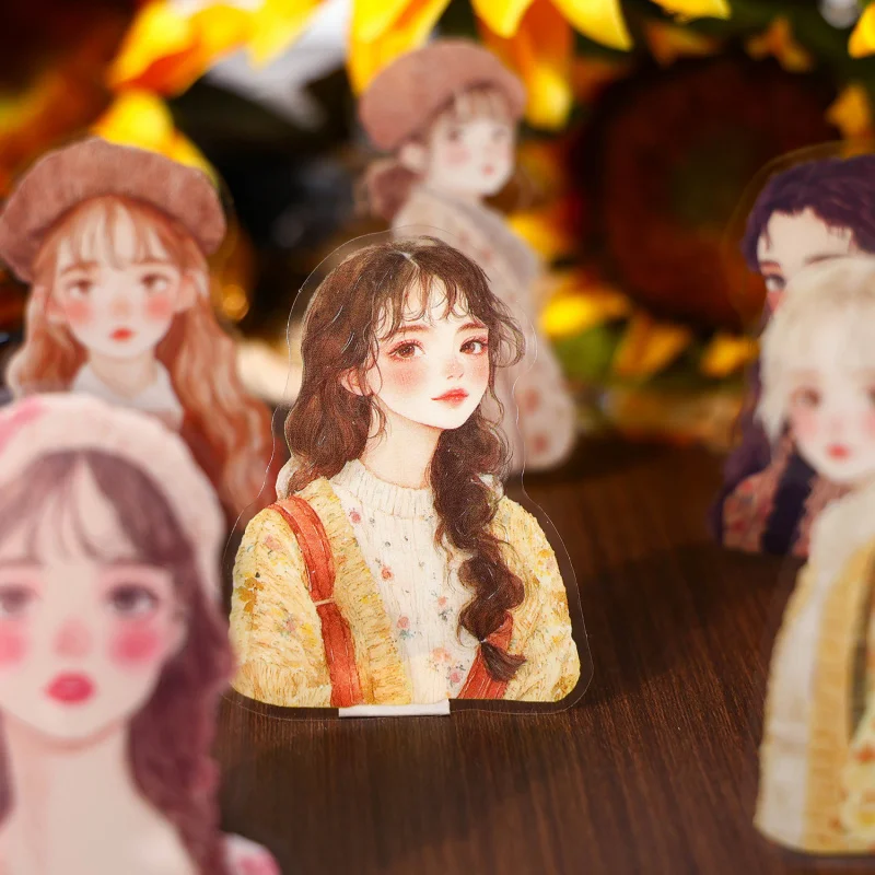 30Pcs Sweet Girl Theme Stickers PET Transparent Material Dreamy Colors Scrapbook Background Decor
30Pcs Sweet Girl Theme Stickers PET Transparent Material Dreamy Colors Scrapbook Background Decor