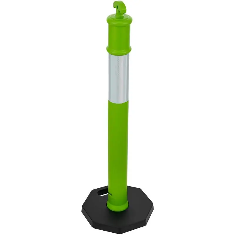 Traffic guideposts, 3 pcs (114 cm) with weighted base & reflective strips, guideposts for construction sites, parking lots, crowd control posts, green
Traffic guideposts, 3 pcs (114 cm) with weighted base & reflective strips, guideposts for construction sites, parking lots, crowd control posts, green