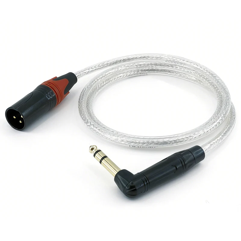 90 ° Кабель 1/4" TRS - XLR (штекер) с защитой от помех – Plug & Play для электронного органа/портативного рекордера
90 ° Кабель 1/4" TRS - XLR (штекер) с защитой от помех – Plug & Play для электронного органа/портативного рекордера