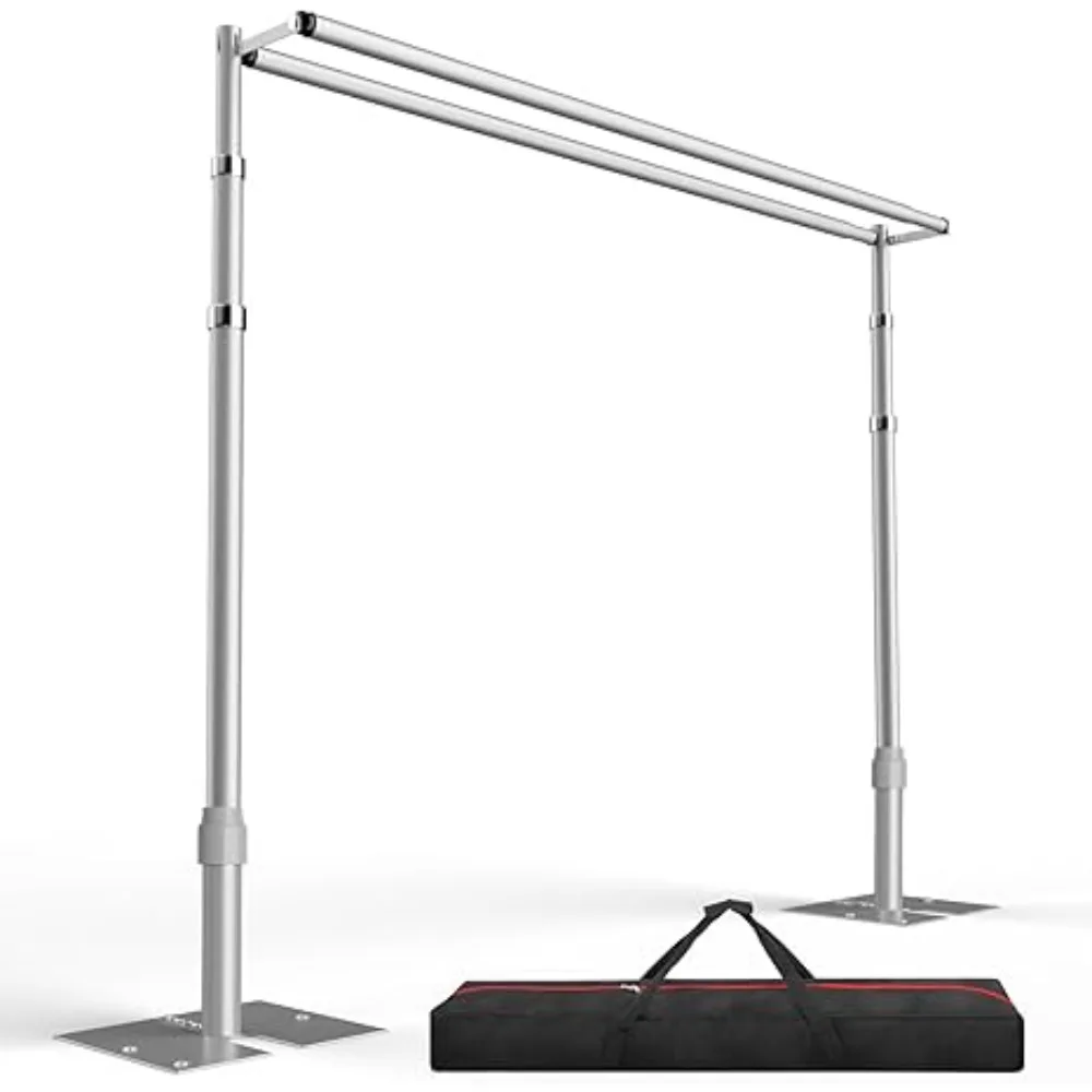 Backdrop Stand Heavy Duty 10x10Ft Double Crossbar Pipe and Drape Backdrop Stand Kit, Background Stand Backdrop for Wedding Party
Backdrop Stand Heavy Duty 10x10Ft Double Crossbar Pipe and Drape Backdrop Stand Kit, Background Stand Backdrop for Wedding Party