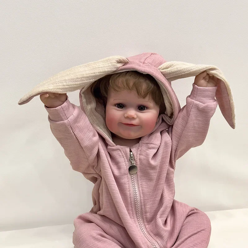 50cm Lifelike Full Vinyl Body Girl Doll Maddie Hand-Detailed Painting with Visible Veins 3d Skin Color
50cm Lifelike Full Vinyl Body Girl Doll Maddie Hand-Detailed Painting with Visible Veins 3d Skin Color