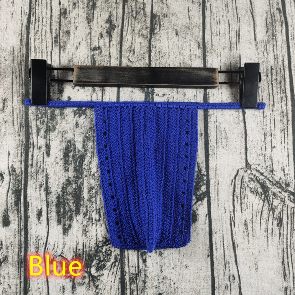 Sexy Mens Low Rise Lingerie Breathable Underwear Hand Crochet G-string Swimming Sunbathing Bikini Thongs Ultra-Thin Underpants
Sexy Mens Low Rise Lingerie Breathable Underwear Hand Crochet G-string Swimming Sunbathing Bikini Thongs Ultra-Thin Underpants