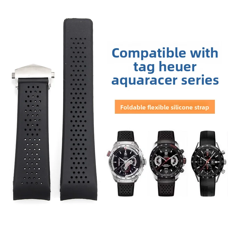 22mm 24mm Rubber Watchband For TAG HEUER GRAND CARRERA AQUARACER wristband Waterproof Sport Strap Soft Silicone Watch Bracelet
22mm 24mm Rubber Watchband For TAG HEUER GRAND CARRERA AQUARACER wristband Waterproof Sport Strap Soft Silicone Watch Bracelet