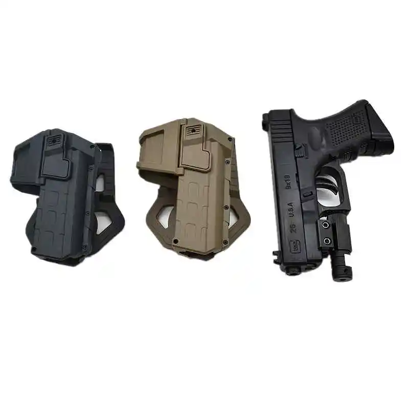 Тактическая Съемная кобура для пистолета Glock 19, кобура для пистолета, фонарик или лазерная установка
Тактическая Съемная кобура для пистолета Glock 19, кобура для пистолета, фонарик или лазерная установка