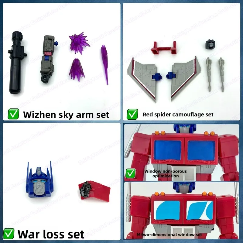 In Stock MD005 MD-005 with Accessories and Carriage KO SS86 OP Transformation Animated Toy Movie Classic Proportional Autobots
In Stock MD005 MD-005 with Accessories and Carriage KO SS86 OP Transformation Animated Toy Movie Classic Proportional Autobots