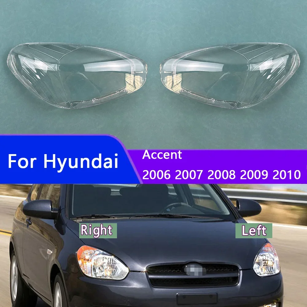 For Hyundai Accent 2006 2007 2008 2009 2010 Car Front Headlight Cover Lens Headlamps Transparent Lampshad Lamp Shell Masks
For Hyundai Accent 2006 2007 2008 2009 2010 Car Front Headlight Cover Lens Headlamps Transparent Lampshad Lamp Shell Masks