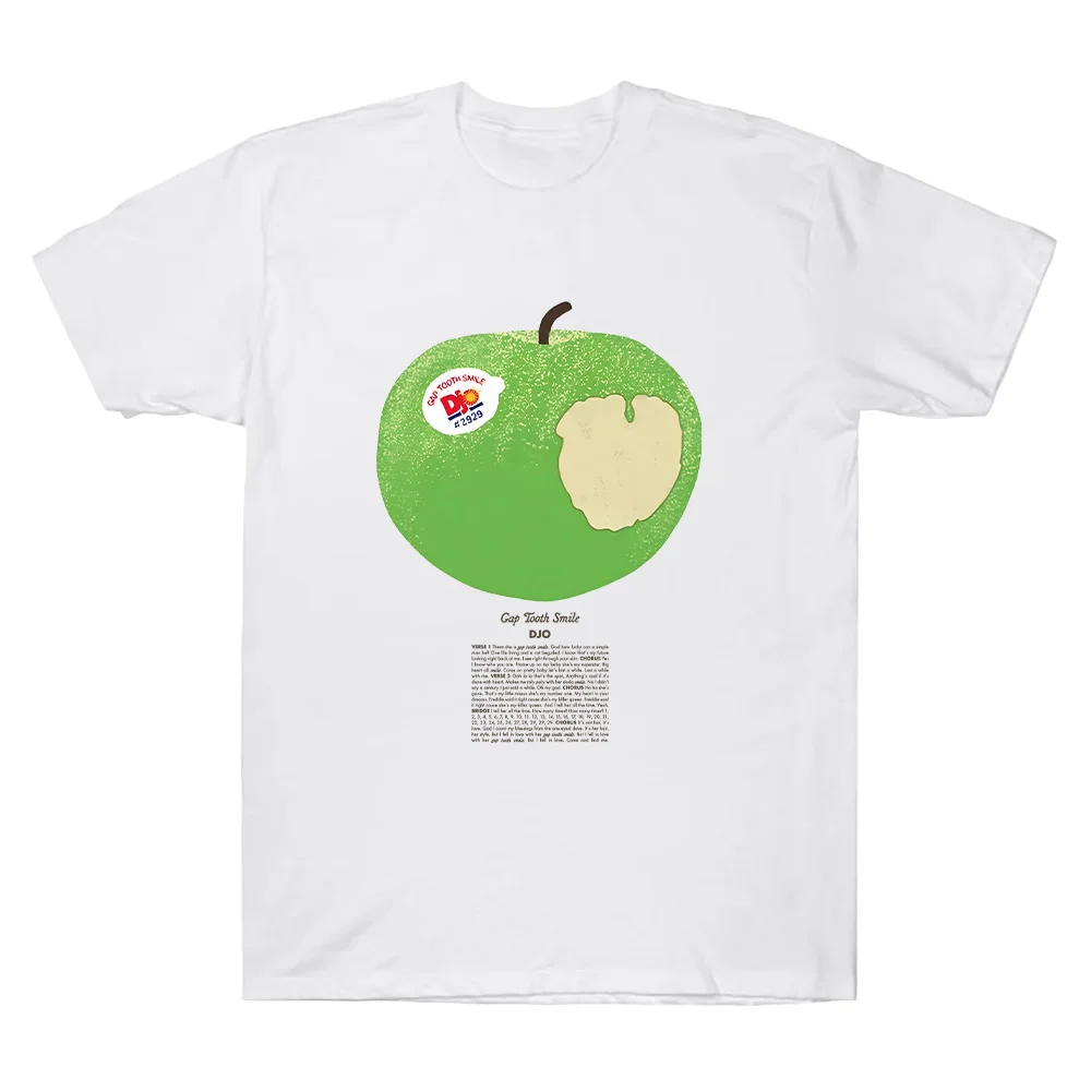Djo Merch Green Apple T-shirt Fashion Unisex Men Women Short Sleeve Casual Tee Summer Pure Cotton O-neck Short Sleeve Clothing
Djo Merch Green Apple T-shirt Fashion Unisex Men Women Short Sleeve Casual Tee Summer Pure Cotton O-neck Short Sleeve Clothing