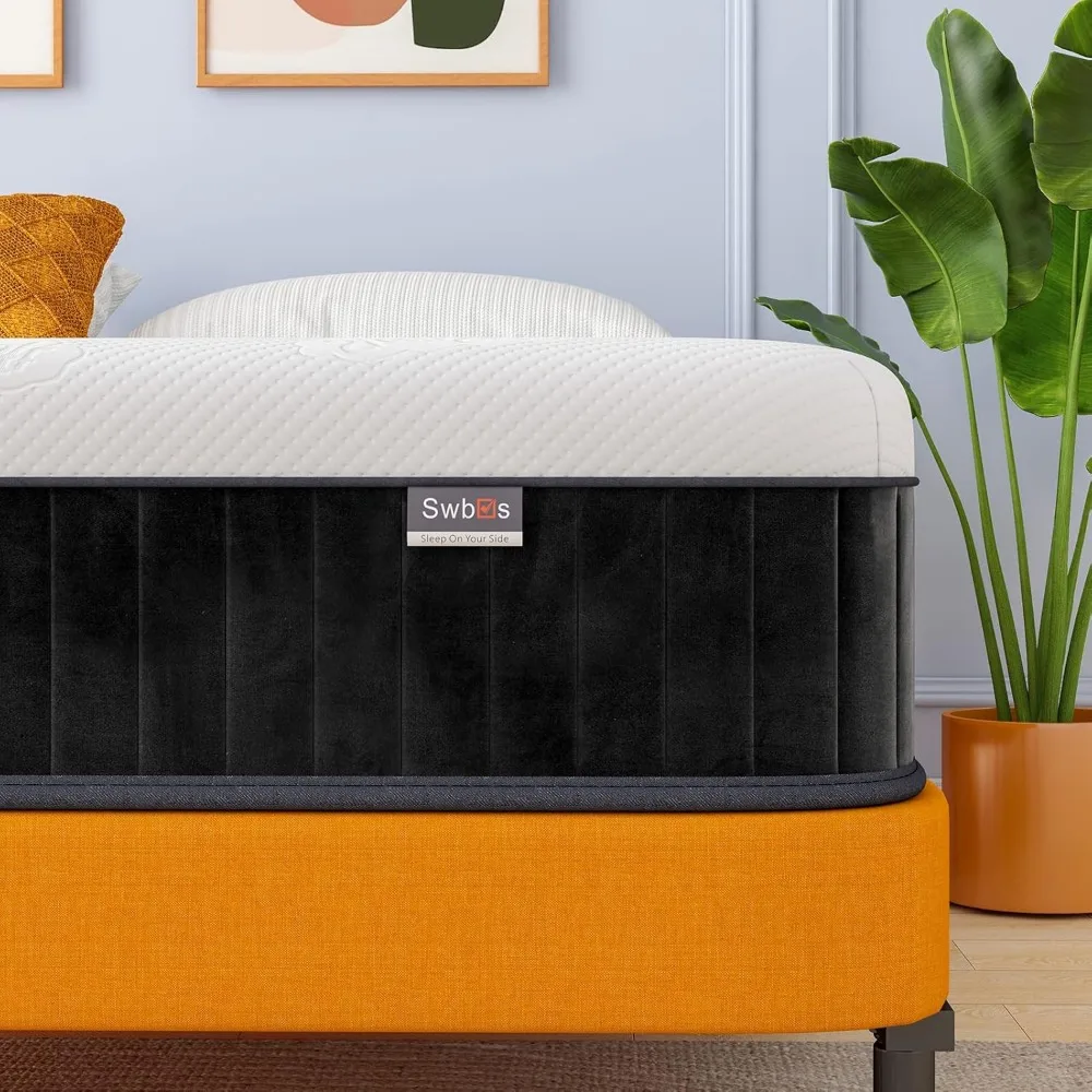 Mattress Queen Size, 12 Inch Memory Foam Firm Queen Mattress Size with Hybrid Queen Bed Mattress in a Box Pressure Relief & Supp
Mattress Queen Size, 12 Inch Memory Foam Firm Queen Mattress Size with Hybrid Queen Bed Mattress in a Box Pressure Relief & Supp