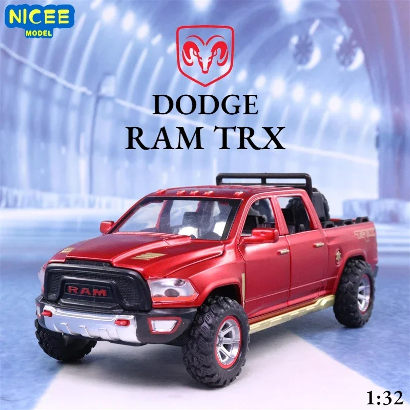 1:32 Dodge Ram TRX Pickup Simulation Alloy Car Model Metal Car Model Sound And Light Pull Back For Boy Toy Car Gift
1:32 Dodge Ram TRX Pickup Simulation Alloy Car Model Metal Car Model Sound And Light Pull Back For Boy Toy Car Gift
