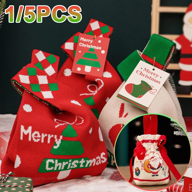 Christmas Treat Bags with Handle Knitted Canvas Gift Bags for Candy Apple Box DIY Party Favor Xmas Decor Small Medium Sizes
Christmas Treat Bags with Handle Knitted Canvas Gift Bags for Candy Apple Box DIY Party Favor Xmas Decor Small Medium Sizes