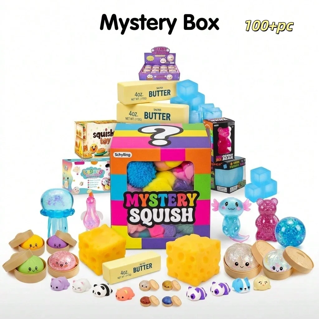 2026 New Ne EDoh Mystery Box - Mini & Collectible Shaped Squishies, Gradient & Smooth Stress Balls, Stress Relief Toys For ADHD & Sensory Processing, Perfect Office Desk Toys
2026 New Ne EDoh Mystery Box - Mini & Collectible Shaped Squishies, Gradient & Smooth Stress Balls, Stress Relief Toys For ADHD & Sensory Processing, Perfect Office Desk Toys