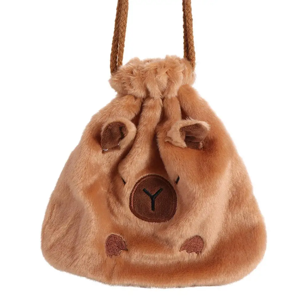 Animal Capybara Plush Bundle Pocket Stuffed Cute Capybara Drawstring Bag Makeup Bag Stationery Bag Cartoon Storage Bag Girl
Animal Capybara Plush Bundle Pocket Stuffed Cute Capybara Drawstring Bag Makeup Bag Stationery Bag Cartoon Storage Bag Girl