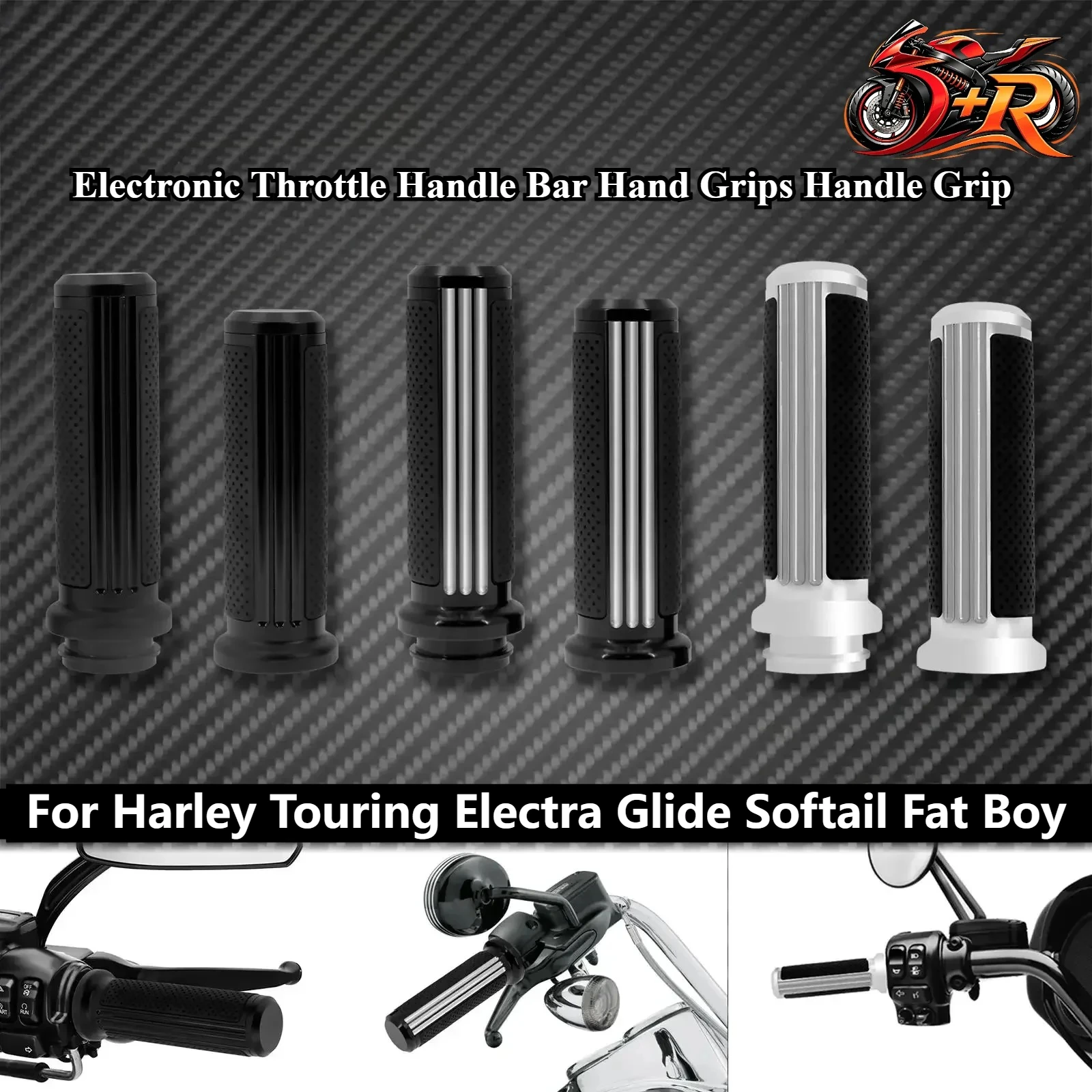 For Harley Touring Electra Glide Softail Fat Boy Motorcycle 1'' 25mm Electronic Throttle Handle Bar Hand Grips Handle Grip CNC
For Harley Touring Electra Glide Softail Fat Boy Motorcycle 1'' 25mm Electronic Throttle Handle Bar Hand Grips Handle Grip CNC