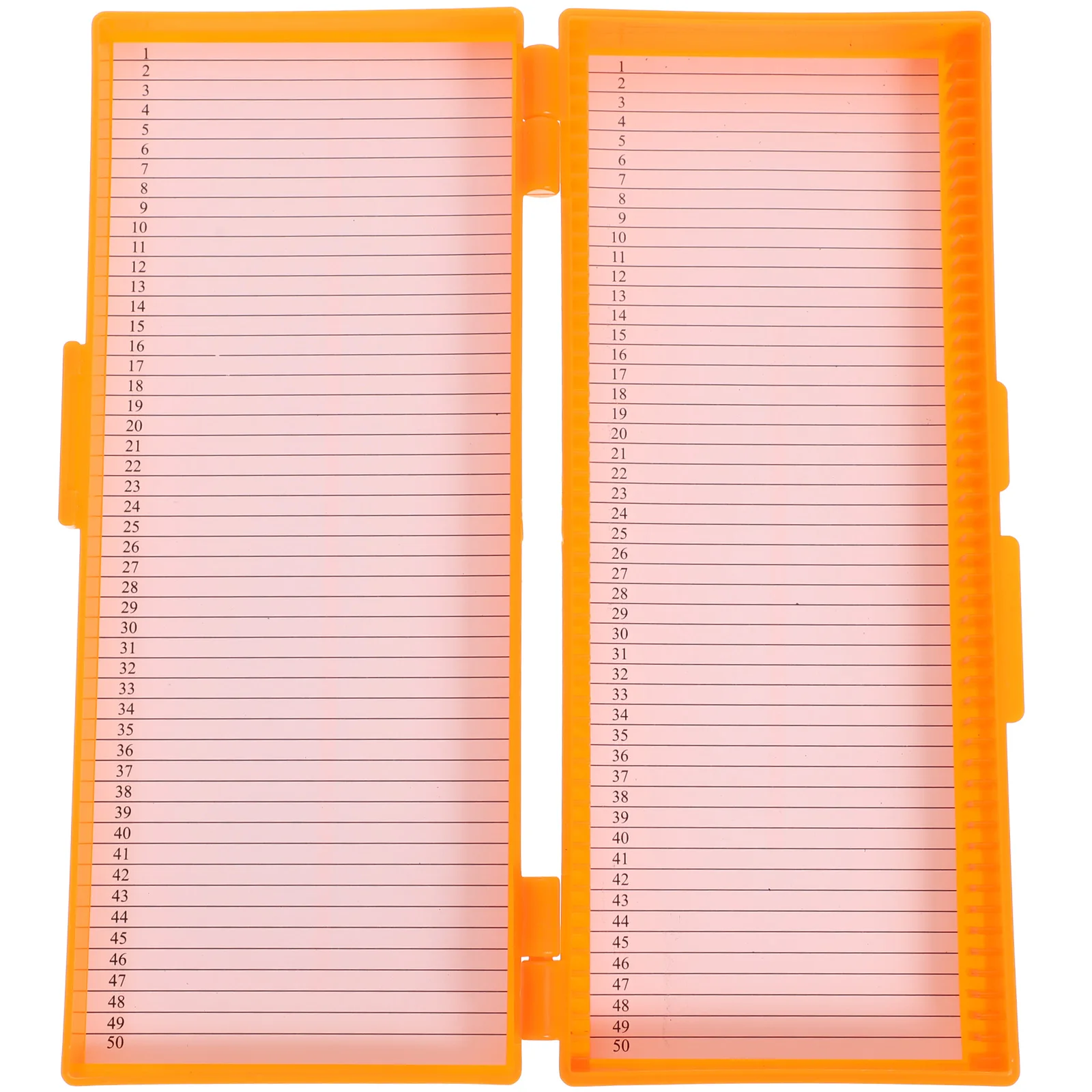 50 Pcs Box Microscope Storage Organizer Glass Holder High Quality Plastic Microscope Slide Holder Box Teaching Equipment
50 Pcs Box Microscope Storage Organizer Glass Holder High Quality Plastic Microscope Slide Holder Box Teaching Equipment