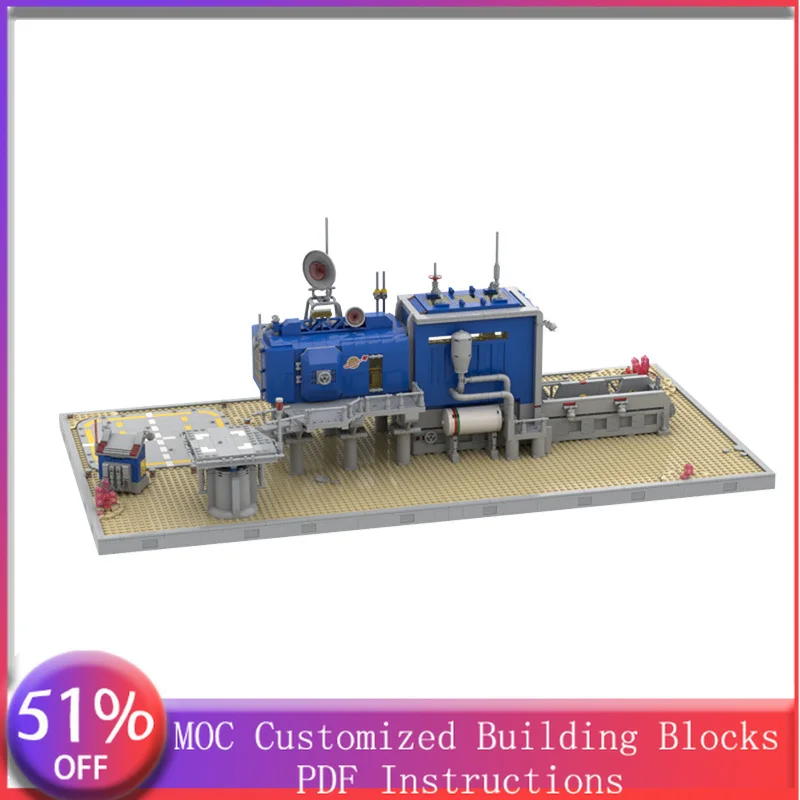 3471 деталь: Модель космической войны «Интергалактический командный пункт запуска» (MOC), модульный конструктор, популярный дизайн, игрушка-конструктор DIY, подарок на день рождения
3471 деталь: Модель космической войны «Интергалактический командный пункт запуска» (MOC), модульный конструктор, популярный дизайн, игрушка-конструктор DIY, подарок на день рождения