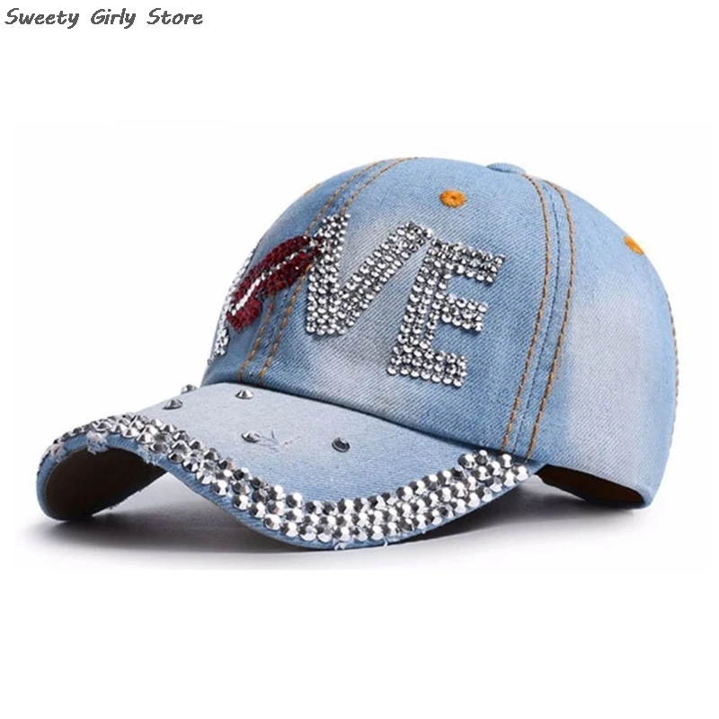 Bling Rhinestone Baseball Cap Women Fashion Party Sports Caps Vintage Jeans Hat Adjustable Buckle Denim Visors Hats 2025 New
Bling Rhinestone Baseball Cap Women Fashion Party Sports Caps Vintage Jeans Hat Adjustable Buckle Denim Visors Hats 2025 New