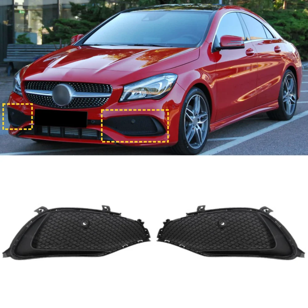 Front bumper grille fog light frame A1178857500 A1178857600 For Mercedes Benz CLA Class W117 CLA220 CLA200 2016-2019
Front bumper grille fog light frame A1178857500 A1178857600 For Mercedes Benz CLA Class W117 CLA220 CLA200 2016-2019