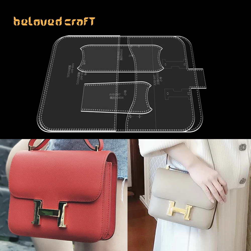BelovedCraft Leather Bag Pattern Making with Kraft Paper and Acrylic Templates for Shoulder Bag Crossbody Bag Women's Bag
BelovedCraft Leather Bag Pattern Making with Kraft Paper and Acrylic Templates for Shoulder Bag Crossbody Bag Women's Bag