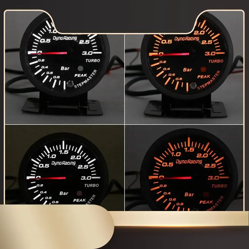 Dyno Racing 2.5 Inch 60Mm Car Turbo Boost Gauge 3 BAR White&Amber Dual Led Display With Peak Warning Car Gauge Car Meter
Dyno Racing 2.5 Inch 60Mm Car Turbo Boost Gauge 3 BAR White&Amber Dual Led Display With Peak Warning Car Gauge Car Meter