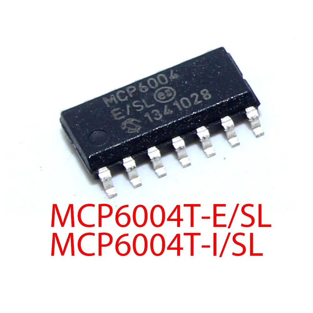 5PCS MCP6004T-E/SL MCP6004T-I/SL MCP6004T MCP6004 SOP-14
5PCS MCP6004T-E/SL MCP6004T-I/SL MCP6004T MCP6004 SOP-14