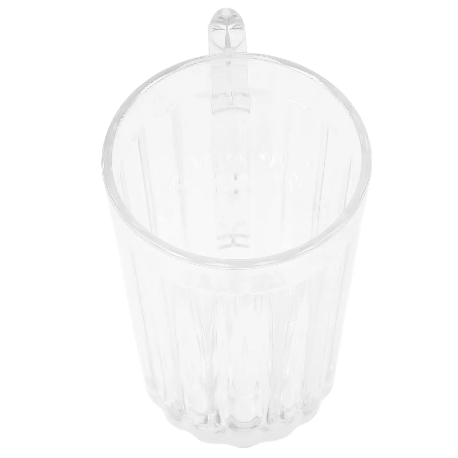 Beer Mug Cup Acrylic Beer Drinking Cup Juice Cup Household Water Cup with Handle Barware Drinkware for Home Bar (390ml)
Beer Mug Cup Acrylic Beer Drinking Cup Juice Cup Household Water Cup with Handle Barware Drinkware for Home Bar (390ml)