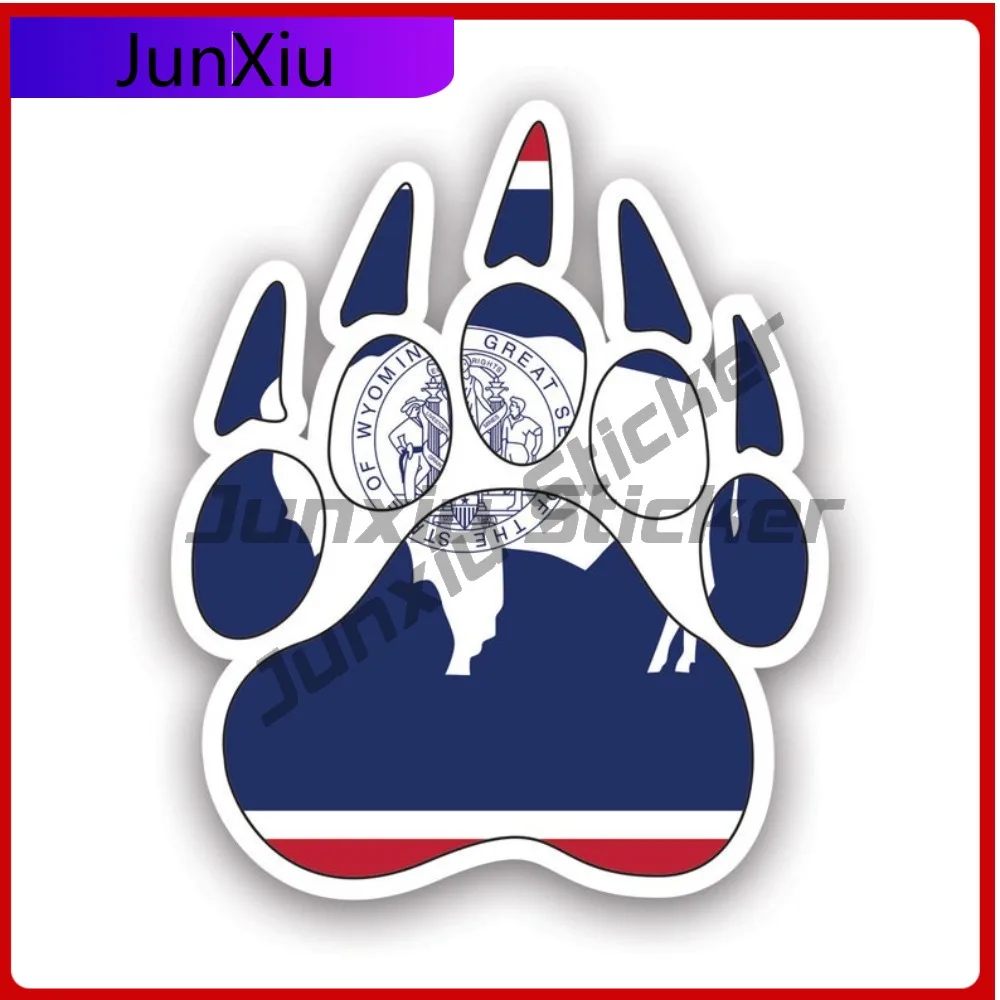 Wyoming State Bear Waterproof Sun Resistant Cartoon For Truck Helmet Bumper Easy Apply Removable Decal Classic Sport Cool
Wyoming State Bear Waterproof Sun Resistant Cartoon For Truck Helmet Bumper Easy Apply Removable Decal Classic Sport Cool