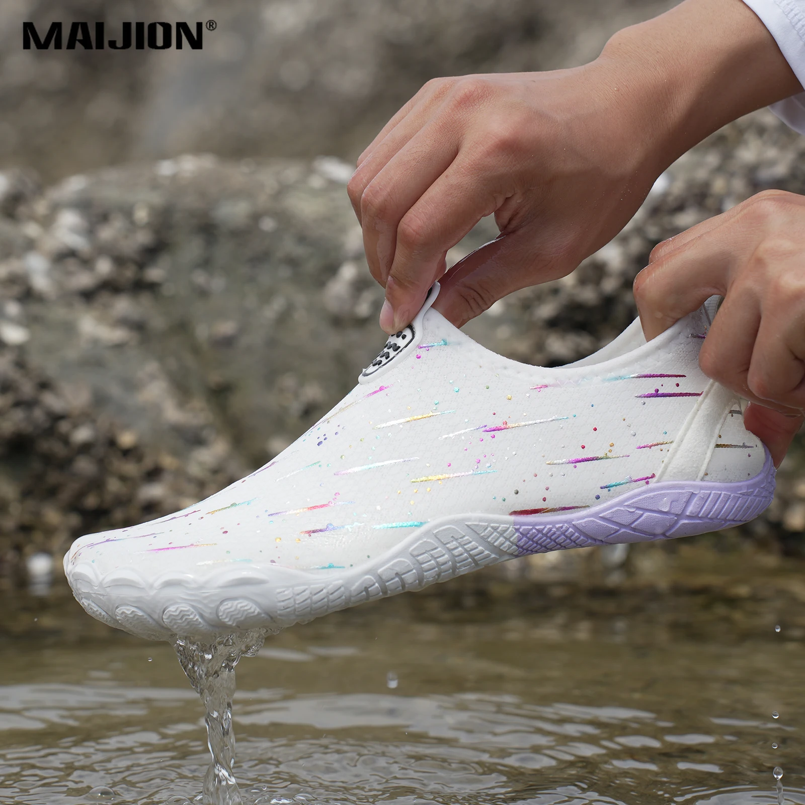 Beach Wading Sports Shoes Men Breathable Light Aqua Shoes Women's Quick Dry Water Sports Shoes for Surfing Swimming Diving
Beach Wading Sports Shoes Men Breathable Light Aqua Shoes Women's Quick Dry Water Sports Shoes for Surfing Swimming Diving