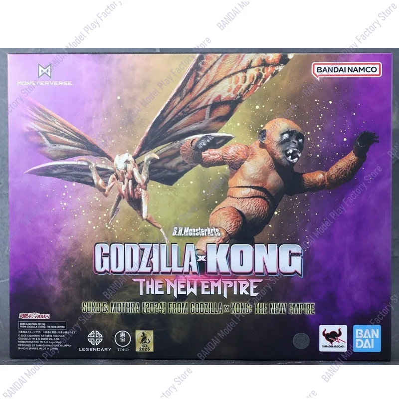 Bandai Genuine SHM Godzilla vs Kong: The New Empire Suko& MOTHRA (2024) Anime Action Figure Model Toys Ornaments Gift Children
Bandai Genuine SHM Godzilla vs Kong: The New Empire Suko& MOTHRA (2024) Anime Action Figure Model Toys Ornaments Gift Children