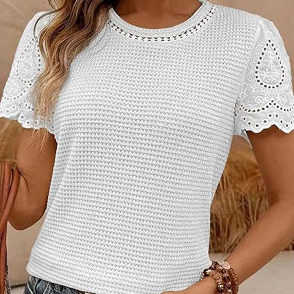 Casual Outing Casual Lace Top Women's Short Sleeve L Bust 102cm Length 66cm Brand New Condition Moderate Elasticity
Casual Outing Casual Lace Top Women's Short Sleeve L Bust 102cm Length 66cm Brand New Condition Moderate Elasticity