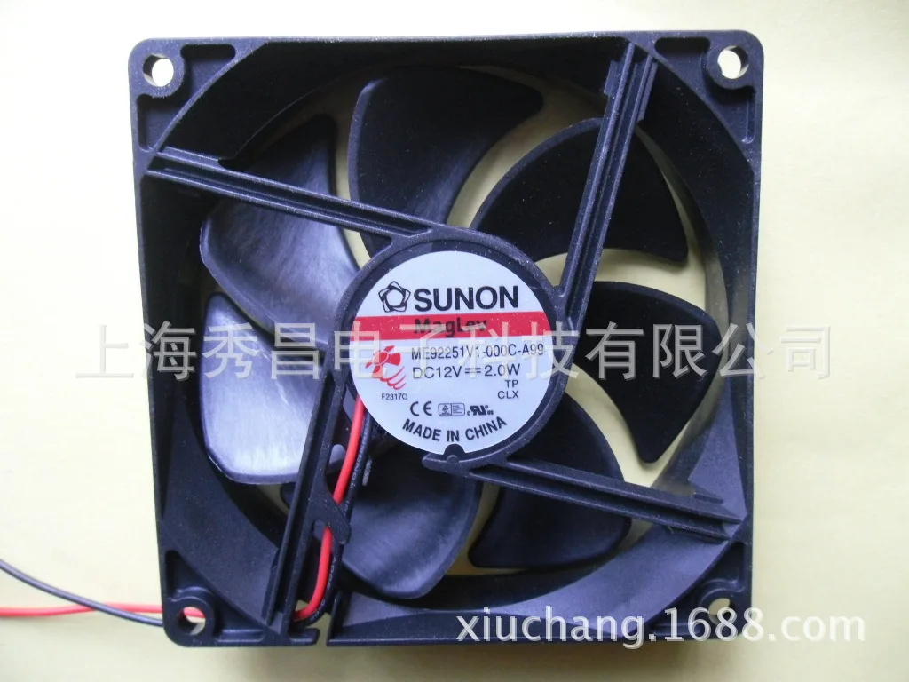 Original SUNON ME92251V1-000C-A99 9225 12V 2W Cooling Fan for Electronics
Original SUNON ME92251V1-000C-A99 9225 12V 2W Cooling Fan for Electronics