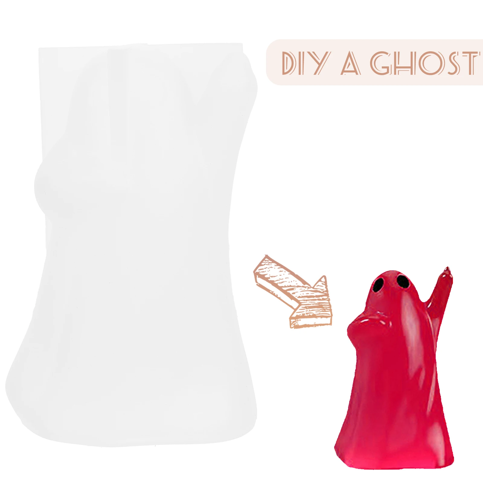 Cake Ghost Silicone Mold Halloween Party Decorations Silica Gel Handmade Supplies
Cake Ghost Silicone Mold Halloween Party Decorations Silica Gel Handmade Supplies