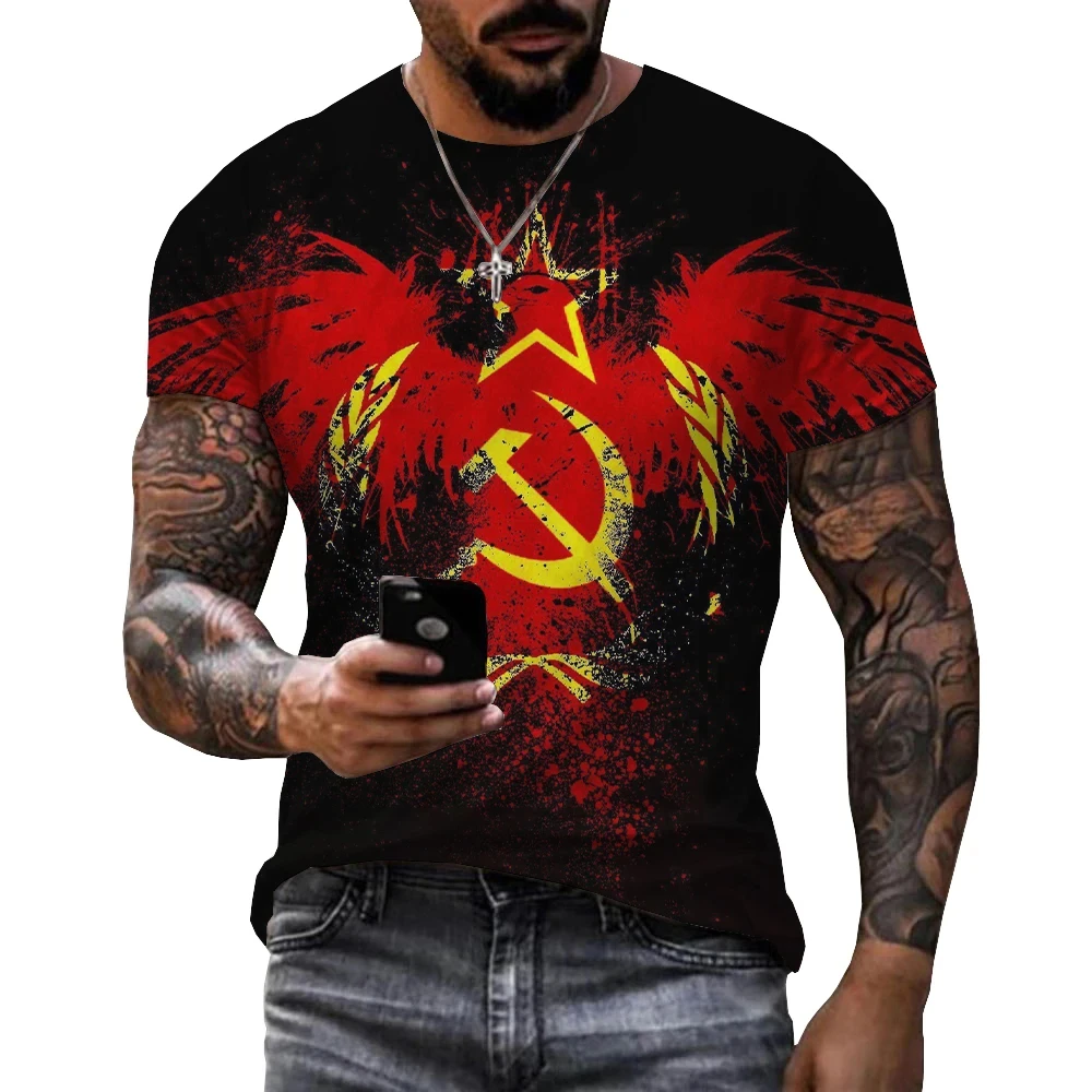 Summer Men's Quick Drying Short Sleeve Sportswear Fashion Print O-Neck T-Shirt Clothing Casual Loose Outdoor Daily T-Shirts Top
Summer Men's Quick Drying Short Sleeve Sportswear Fashion Print O-Neck T-Shirt Clothing Casual Loose Outdoor Daily T-Shirts Top
