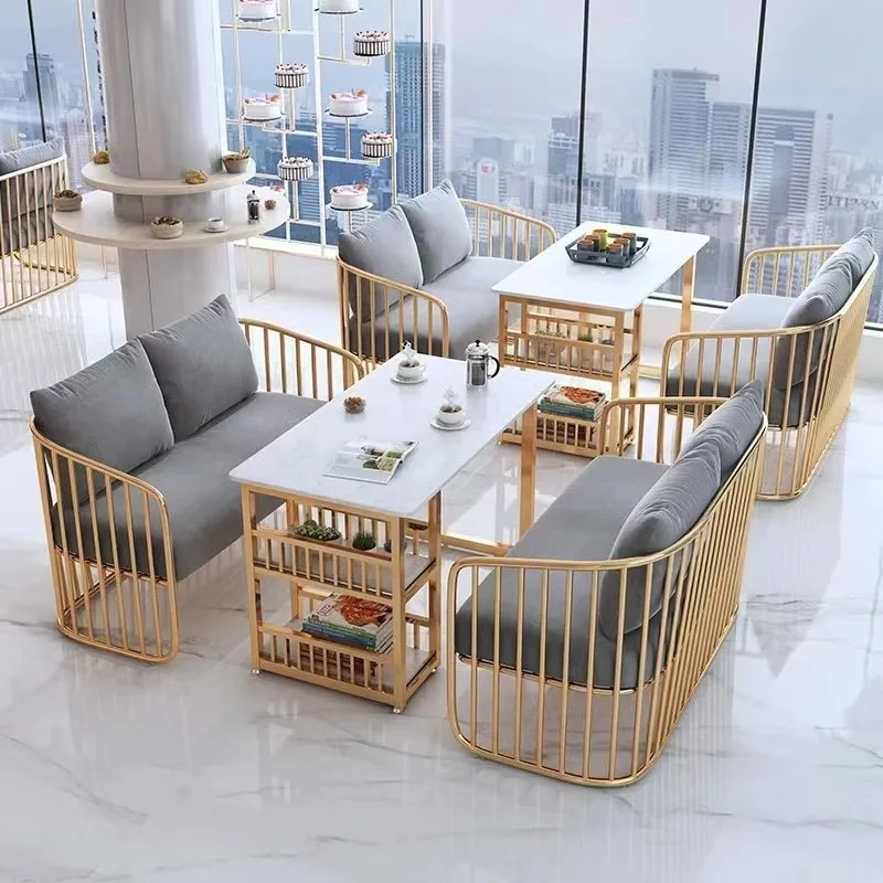 Custom.Milk Tea Internet Celebrity Cafe Leisure Rest Area Table and Chair Reception Negotiation Double Western Restaurant Booth
Custom.Milk Tea Internet Celebrity Cafe Leisure Rest Area Table and Chair Reception Negotiation Double Western Restaurant Booth
