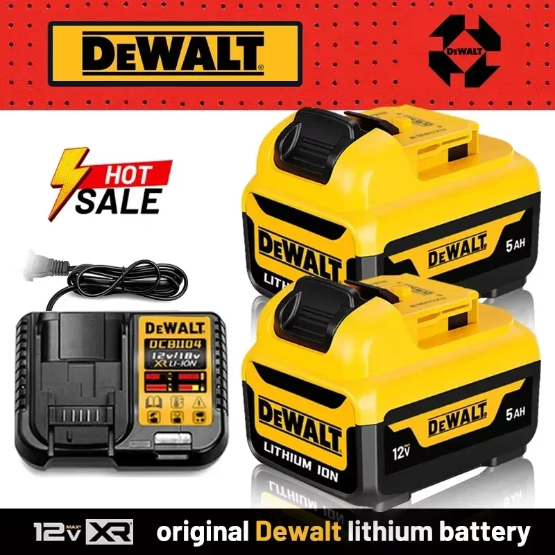 Оригинальные литий-ионные аккумуляторы Dewalt, аккумуляторная батарея DCB120 12 В 5,0 Ач, сменные электроинструменты DCB124 DW089LG DCD701F2
Оригинальные литий-ионные аккумуляторы Dewalt, аккумуляторная батарея DCB120 12 В 5,0 Ач, сменные электроинструменты DCB124 DW089LG DCD701F2