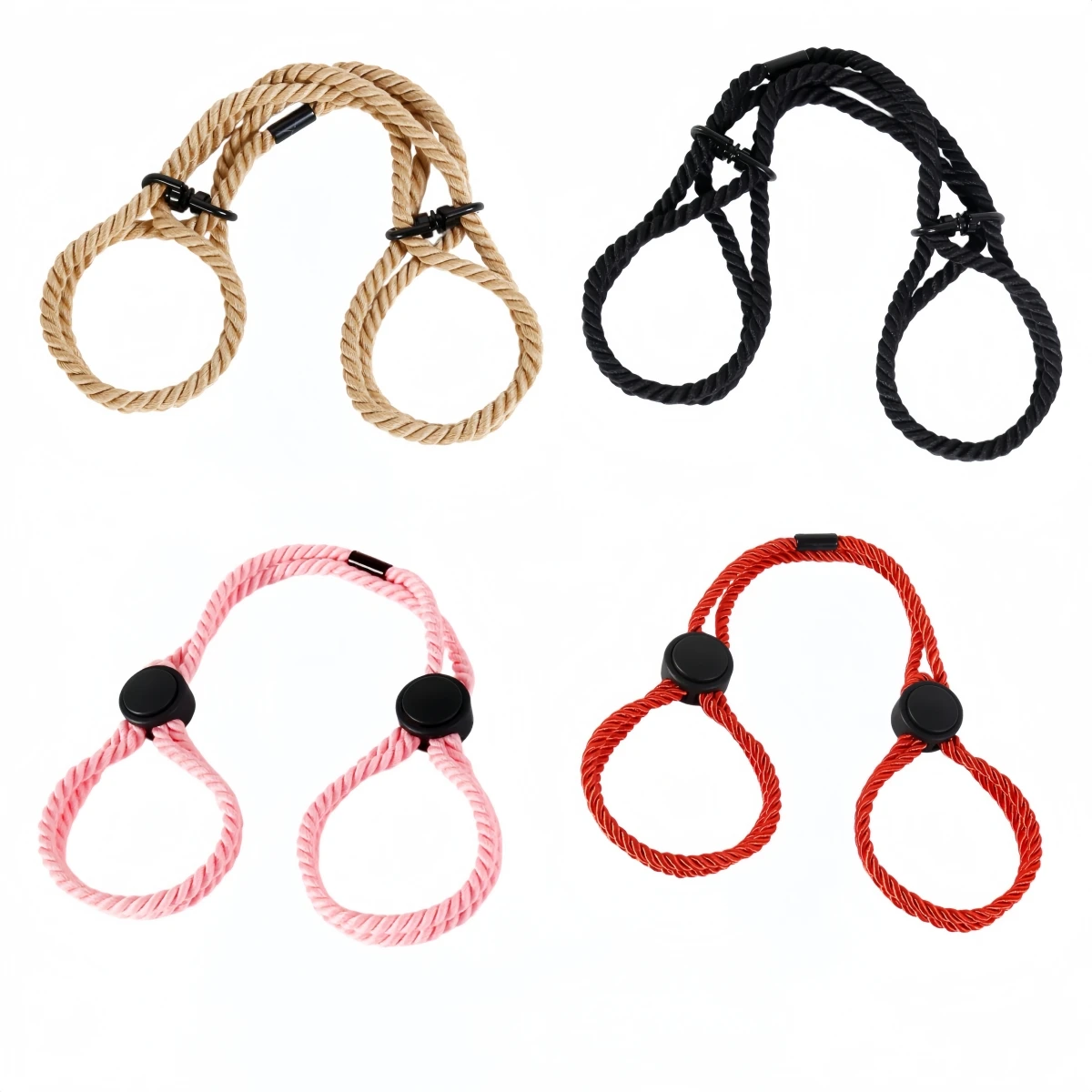 2026 New Fashion Cotton Rope Cuffs for Wrist & Ankle Multifunctional Role-playing Stage Props for Party Games
2026 New Fashion Cotton Rope Cuffs for Wrist & Ankle Multifunctional Role-playing Stage Props for Party Games