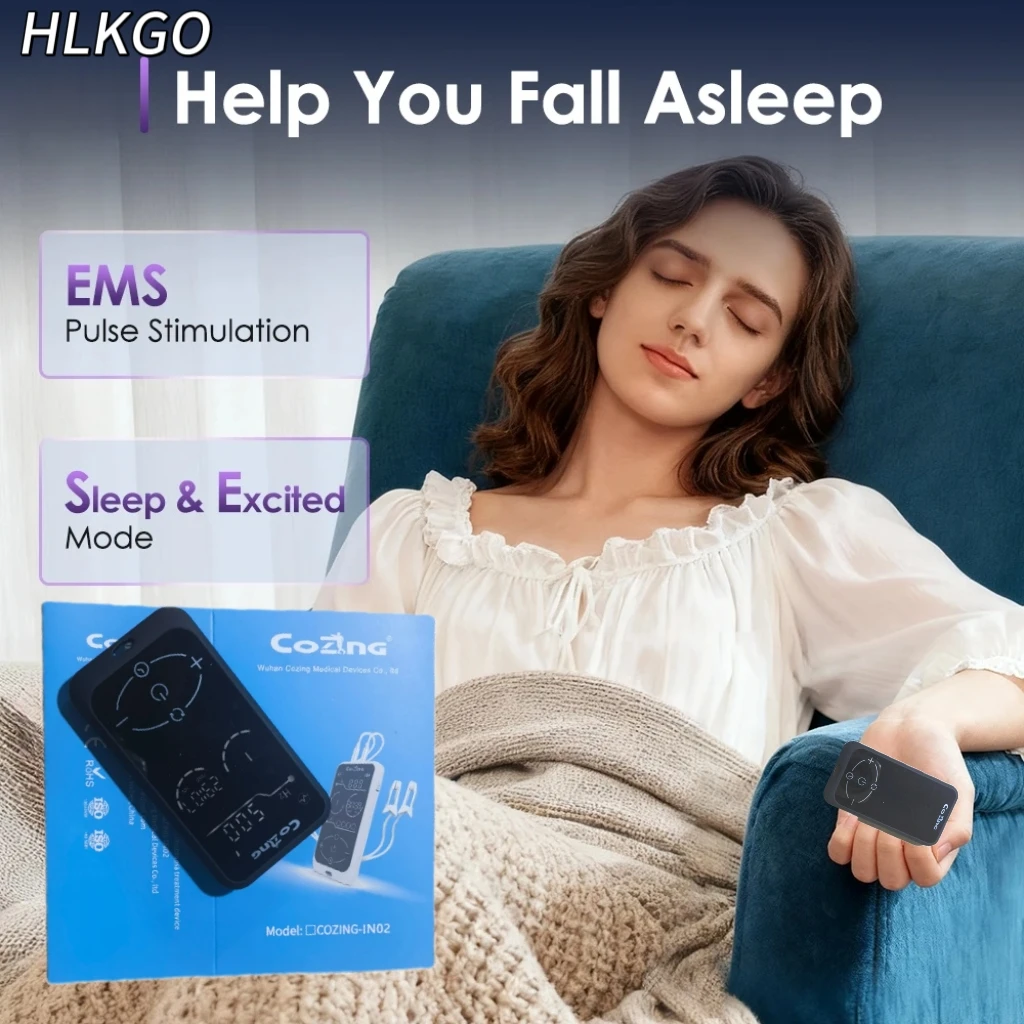 New Handheld CES Sleep Aid Microcurrent EMS Pulse Device Hypnosis Insomnia Mental Stress Pressure Relief Anxiety Eliminat Relax
New Handheld CES Sleep Aid Microcurrent EMS Pulse Device Hypnosis Insomnia Mental Stress Pressure Relief Anxiety Eliminat Relax
