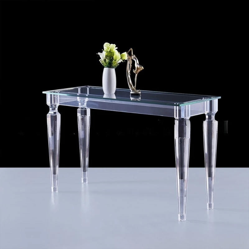 Acrylic table dining table DIY transparent crystal glass banquet square wedding bar
Acrylic table dining table DIY transparent crystal glass banquet square wedding bar