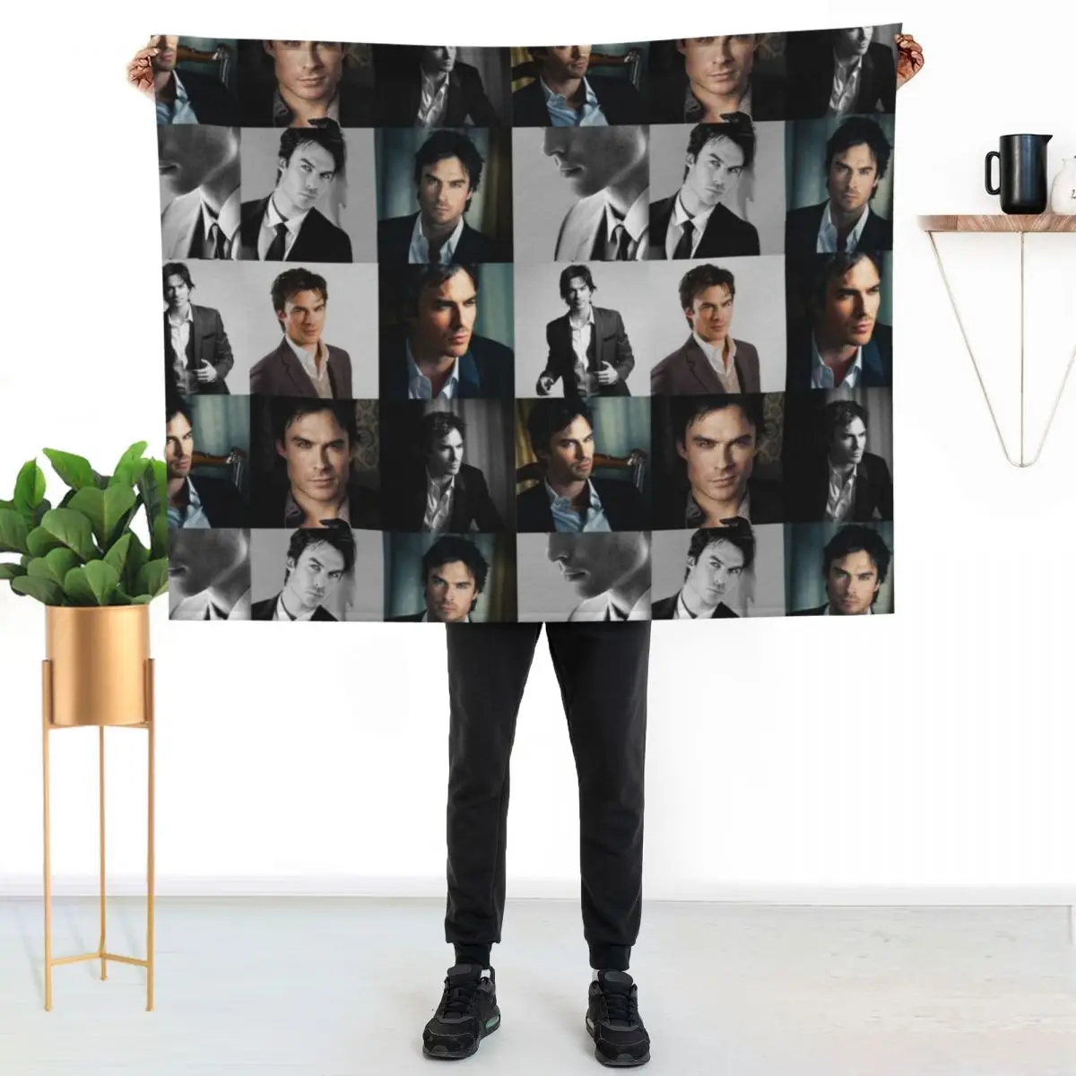 Ian Somerhalder collage - Sagittarius Throw Blanket Anti Shedding Soft Fuzzy Blanket for Home
Ian Somerhalder collage - Sagittarius Throw Blanket Anti Shedding Soft Fuzzy Blanket for Home