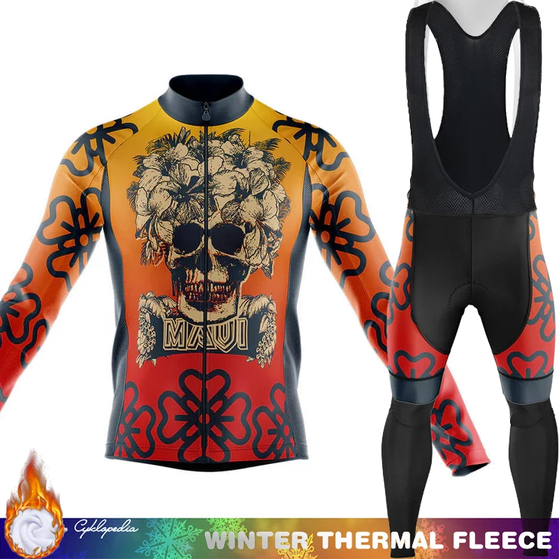 Skull Winter Thermal Fleece Cycling Clothing Man Maillot Jersey Men Road Bike Retro Men's Set Outfit 2025 Shirt Suit Sportswear
Skull Winter Thermal Fleece Cycling Clothing Man Maillot Jersey Men Road Bike Retro Men's Set Outfit 2025 Shirt Suit Sportswear
