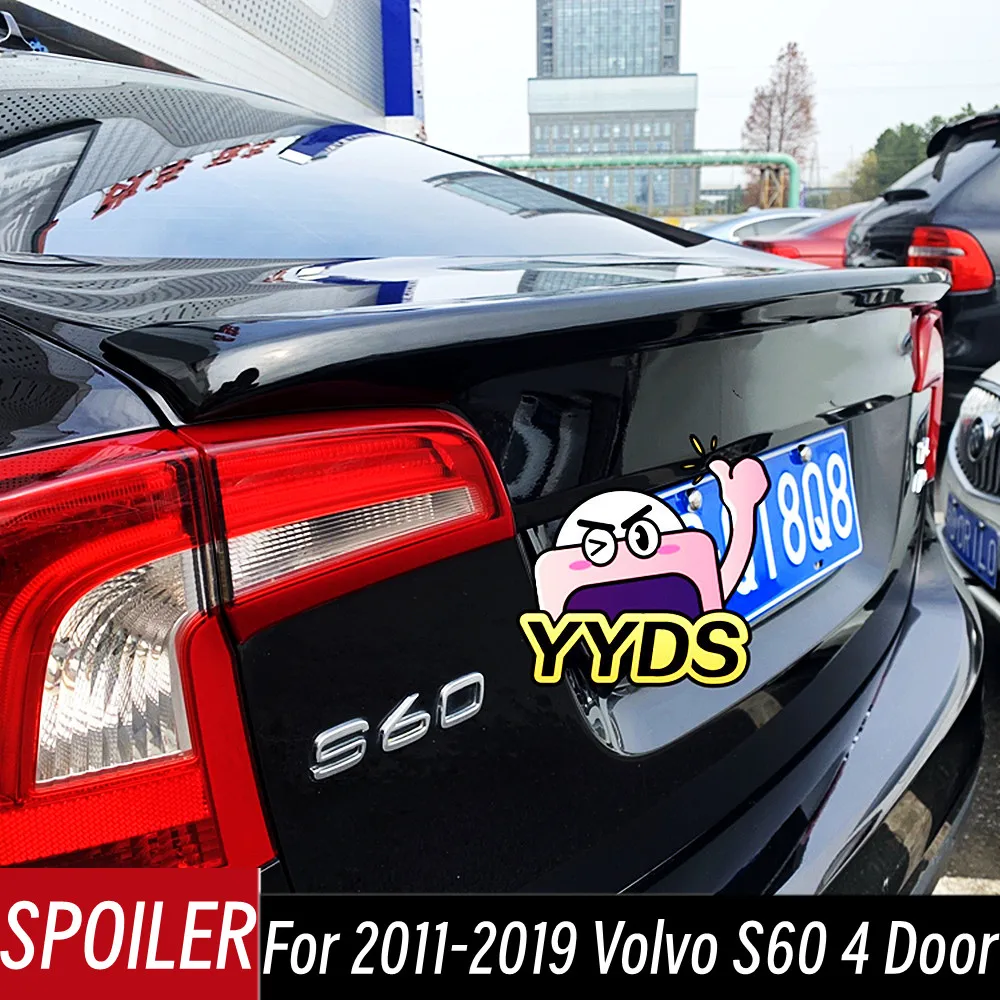 For 2011-2019 Volvo S60 4 Door Bodykit Car Black Carbon Rear Trunk Lid Boot Ducktail Lip Spoiler Wings Tuning Accessories Part
For 2011-2019 Volvo S60 4 Door Bodykit Car Black Carbon Rear Trunk Lid Boot Ducktail Lip Spoiler Wings Tuning Accessories Part