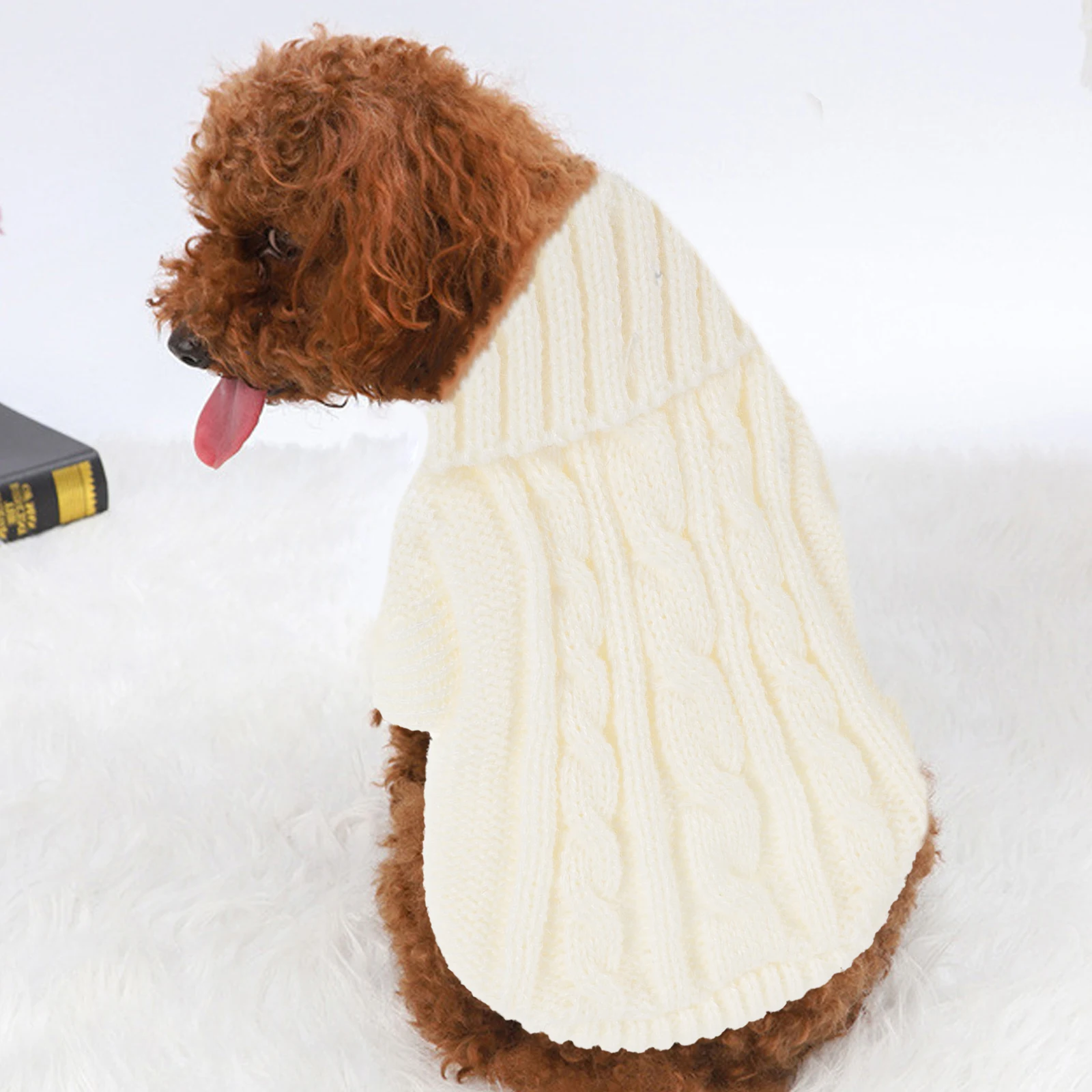 Warm Puppy Costume Pet Sweater Small Dog Winter Clothes Adorable Thermal Breathable Windproof Vest Durable Comfortable Outdoor
Warm Puppy Costume Pet Sweater Small Dog Winter Clothes Adorable Thermal Breathable Windproof Vest Durable Comfortable Outdoor
