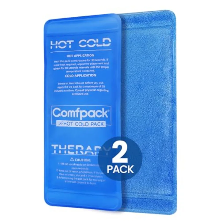 Soft Ice Packs for juries Reusable, Flexible Double Side Hot and Cold Gel Ice Packs for juries, Headaches, Muscle Pa Relief, Lo
Soft Ice Packs for juries Reusable, Flexible Double Side Hot and Cold Gel Ice Packs for juries, Headaches, Muscle Pa Relief, Lo