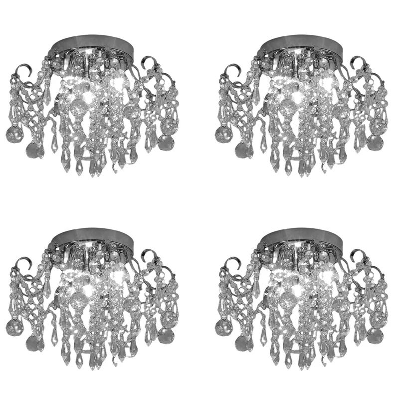 HOT! 4X Pendant Lamp European Style Crystal Ceiling Small Chandelier Modern Minimalist Porch Aisle Corridor Restaurant Light
HOT! 4X Pendant Lamp European Style Crystal Ceiling Small Chandelier Modern Minimalist Porch Aisle Corridor Restaurant Light