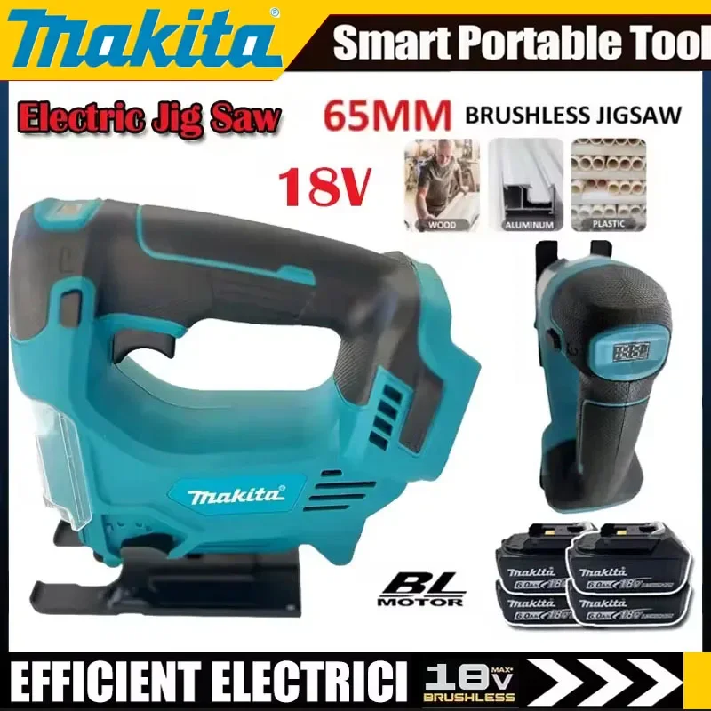 Аккумуляторный электрический лобзик Makita, портативный многофункциональный инструмент для работы по дереву, совместимый с аккумулятором Makita 18В
Аккумуляторный электрический лобзик Makita, портативный многофункциональный инструмент для работы по дереву, совместимый с аккумулятором Makita 18В