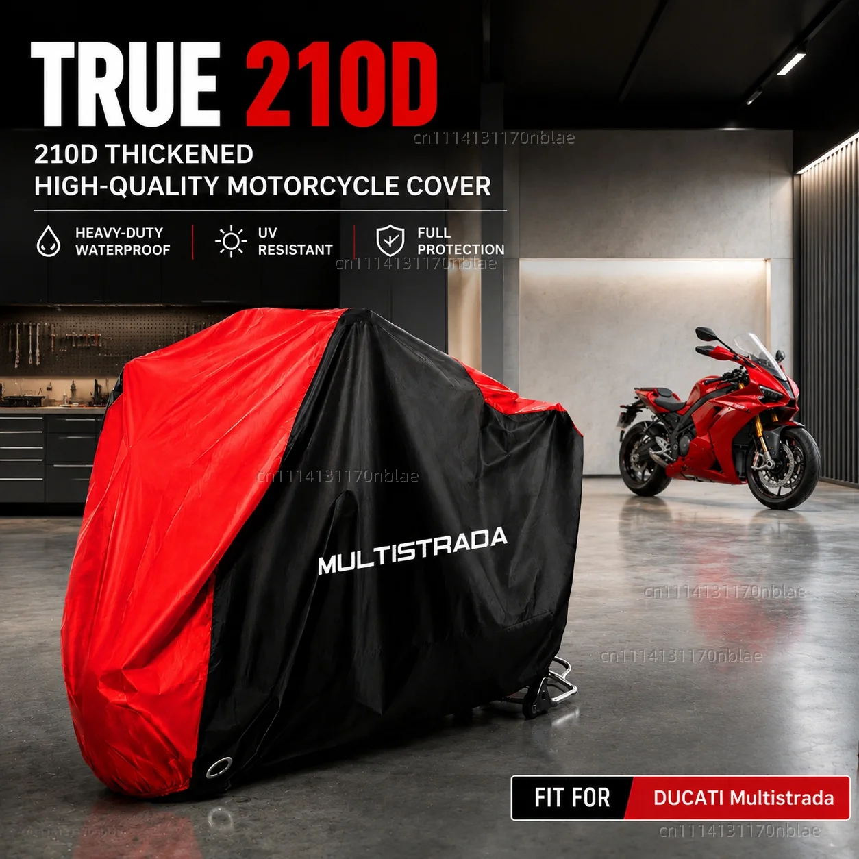 For DUCATI Multistrada 950 1100 1260 1200 S GT 1200S V4 210D Motorcycle Cover Waterproof Dustproof UV Moto Rain Cover
For DUCATI Multistrada 950 1100 1260 1200 S GT 1200S V4 210D Motorcycle Cover Waterproof Dustproof UV Moto Rain Cover