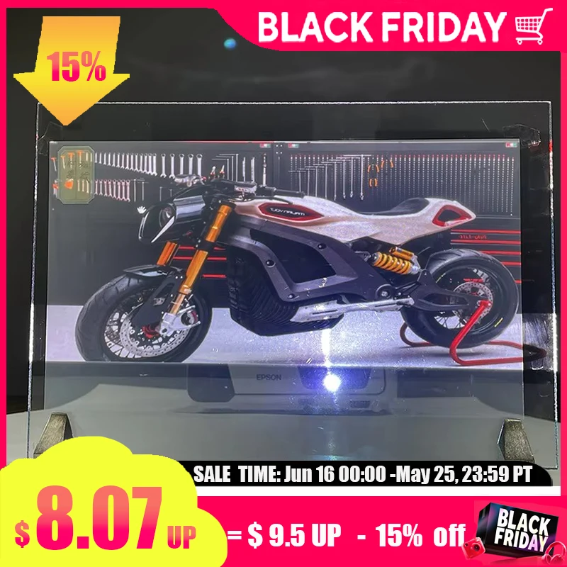 Прозрачная голографическая проекционная пленка для задней проекции экрана для антисветового выставочного зала, реклама размеров 0,5/1*0,5 м
Прозрачная голографическая проекционная пленка для задней проекции экрана для антисветового выставочного зала, реклама размеров 0,5/1*0,5 м