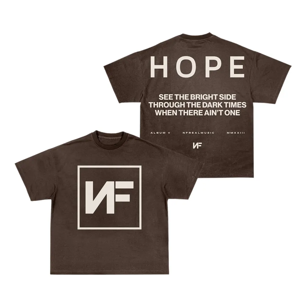 NF Rapper NF Box T-Shirt Hope Album Merch Summer For Women/Men Unisex O-neck Short Sleeve Tee Streetwear Fashion Top
NF Rapper NF Box T-Shirt Hope Album Merch Summer For Women/Men Unisex O-neck Short Sleeve Tee Streetwear Fashion Top