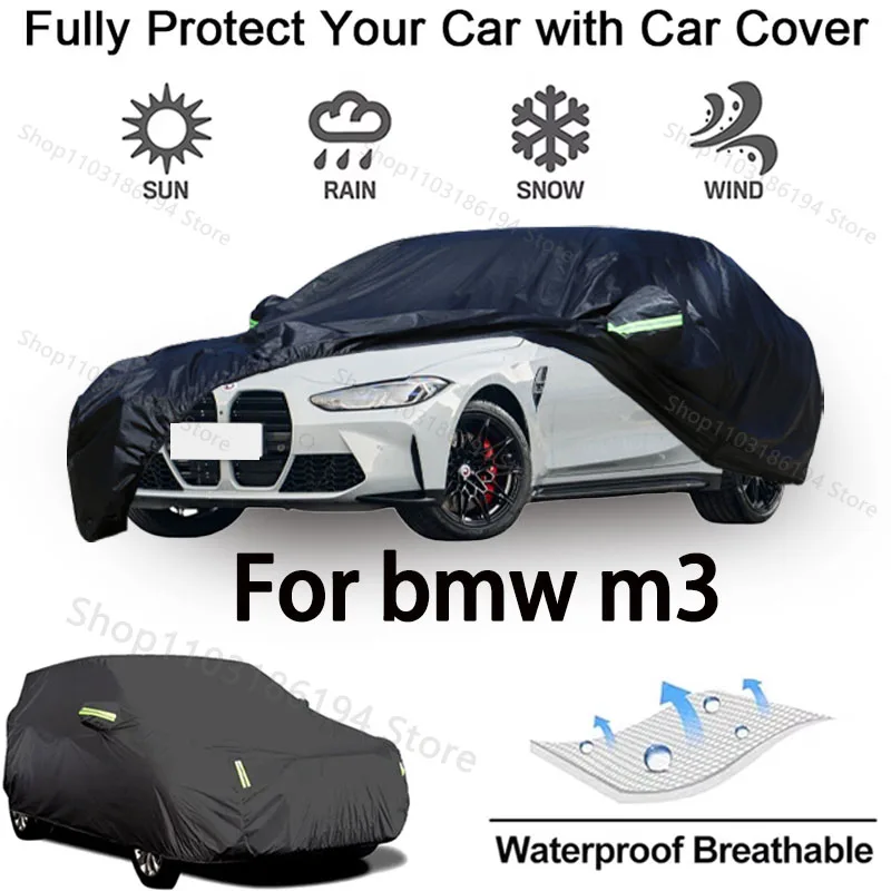 Full Car Cover For BMW M3 Outdoor Protective Gear-Snowproof, Sunshield, Waterproof and Dustproof Automobile Accessories
Full Car Cover For BMW M3 Outdoor Protective Gear-Snowproof, Sunshield, Waterproof and Dustproof Automobile Accessories