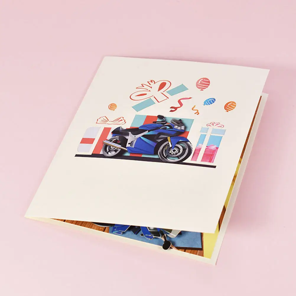 3D Father's Day Greeting Cards Creative Blessing Cards Paper Design for Dad Birthday Festival Wishes Birthday Card for Dad
3D Father's Day Greeting Cards Creative Blessing Cards Paper Design for Dad Birthday Festival Wishes Birthday Card for Dad