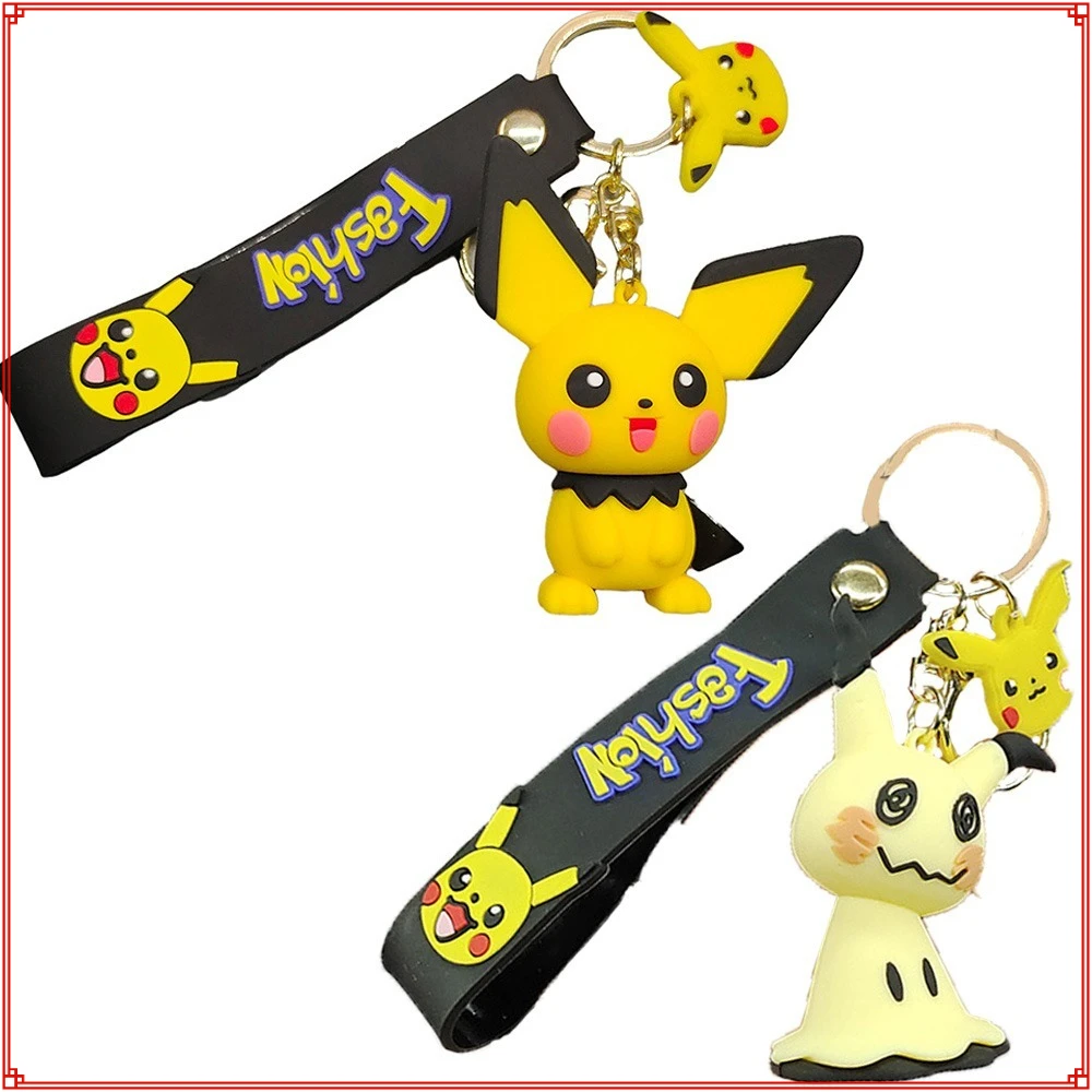 Hot Sales Cartoon Pikachu Keychains Rucksack Pendant Keyrings Motorcycle Key Chains Decorative Accessories Kids Birthday Gifts
Hot Sales Cartoon Pikachu Keychains Rucksack Pendant Keyrings Motorcycle Key Chains Decorative Accessories Kids Birthday Gifts